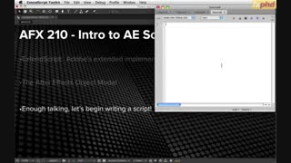 مقدمه ای بر برنامه نویسی ابزار های اصلی موجود در افترافکت (Introduction to After Effects Scripting)