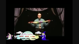 تغیر رنگ شال گردن  - شعبده بازی و تردستی