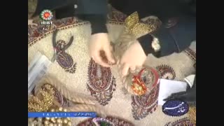 ساناز حیدری-تزیین سفره هفت سین