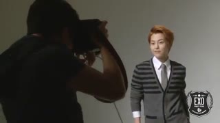 ❀ عکس برداری EXO با آهنگ Wolf چینی ❀