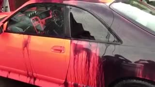 تغییر رنگ ماشین