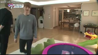 پارت اول The Return Of Superman با Chanyeol و Baekhyun