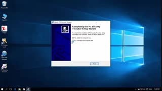 آموزش نصب نرم افزار امنیتی PC Security Tweaker