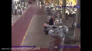 سویپر سرنشین دار / جاروی محوطه / بهداشت محیط کارخانه ها