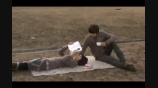 یه تیکه از پشت صحنه سریال تو زیبایی 0_o