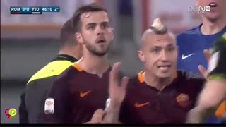 آ س رم 4 - 1 فیورنتینا + تحلیل بازی