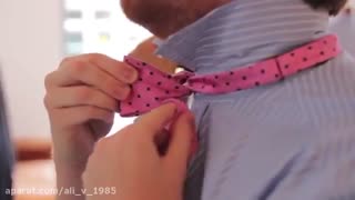 آموزش بستن پاپیون  به صورت بسیار حرفه ای