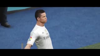 شبیه سازی در بازی فیفا : ضربه آزاد مهارنشدنی کریس رونالدو به سلتا 2016