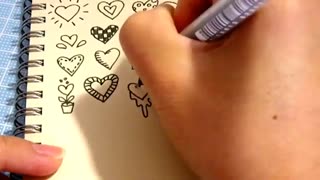 نقاشی قلب❤