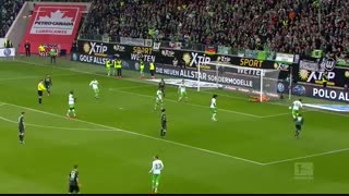 وولفسبورگ 2 - 1 مونشن‌گلادباخ + تحلیل بازی