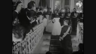 فیلم عروسی محمدرضا شاه پهلوی و فرح پهلوی