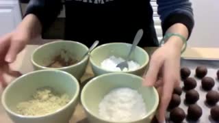 توپ های شکلاتی