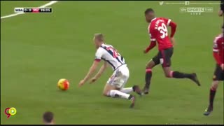 وست برومویچ 1 - 0 منچستر یونایتد +تحلیل بازی