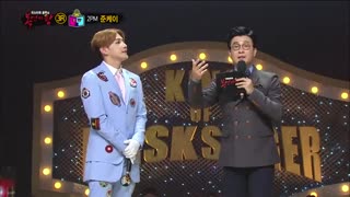Jun. K(2PM) - Taking Off The Mask in king of masked ..