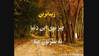 فقط یه چیز خواهشا..................