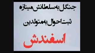 بله دیگه.به افتخاراسفندیا..............