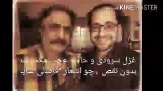 غزل امیر عاملی برای  فاضل نظری