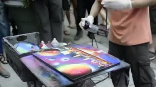 نقاشیه زیبا با جالب ترین روش