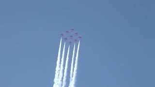 نمایش هوایی بسیار زیبا