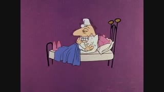 پلنگ صورتی  و مرد مست خواب آلود.