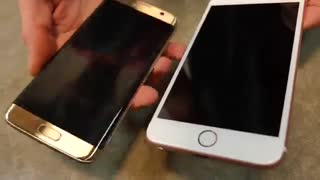 تماشا کنید : گلکسی اس7 در مقابل آیفون 6 اس پلاس