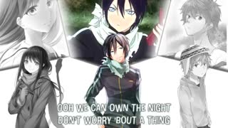 nightcore - dont worry - noragami - with lyrics