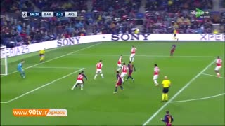 گل سوارز به آرسنال