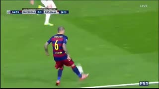 بارسلونا 3 - 1 آرسنال + تحلیل بازی