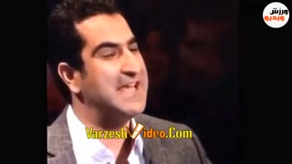 فریال سوژه طنز مهران مدیری و ژوله در مجموعه تلویزیونی "دورهمی" ویژه نوروز ترمیم لبخند لثه‌ای