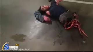 ترسناک در حد مرگ لطفا کسانی که قلبشان ضعیف است این ویدیو نبینید