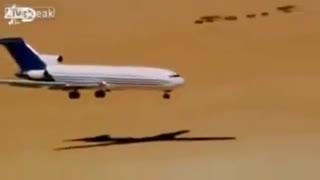 سقوط وحشتناک یک هواپیما حتما ببینید