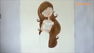 how to draw maria from book of life