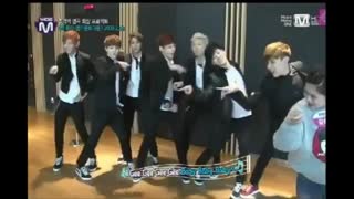 اجرای آهنگ GirlsGeneration Gee توسط بی تی اس