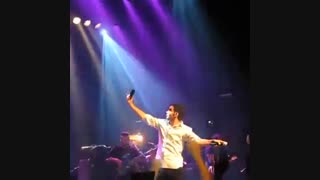 اجرای قطعه ی سکوت در کنسرت محسن یگانه در تور کانادا