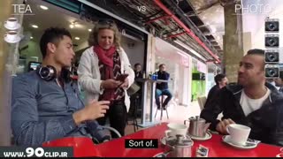 فوتفان:دردسر کریستیانو رونالدو در کافی شاپ!