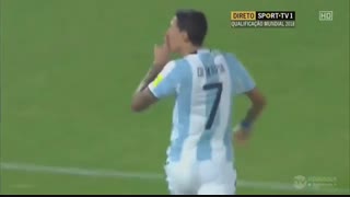 آرژانتین 2 - 1 شیلی (دوستانه)