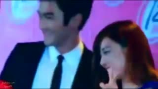 Siwon and Tiffany