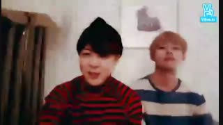 v app jimin&v