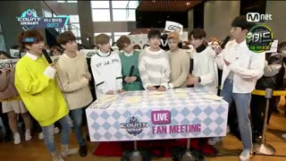 دانلود فن میتینگ قبل از اجرای زنده در MNET M!Countdown