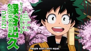 تریلر انیمه boku no hero academia(توضیحات)