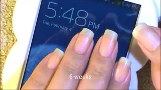 بلند کردن ناخن کوتاه