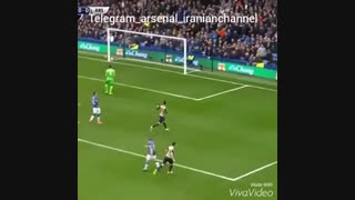 گل های بازی ارسنال  vs اورتون