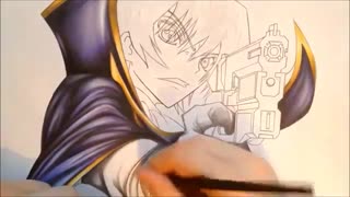 Drawing Lelouch Vi Britannia of the Rebellion ~ Code Geass