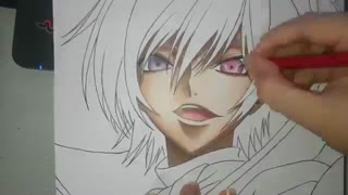 (Speed Drawing - Lelouch Vi Britannia (Code Geass
