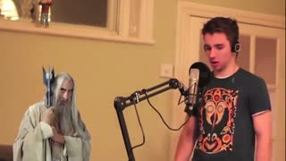 تقلید صدای فوق العاده مورگان فری من و 40 هنرپیشه دیگر