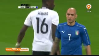 ایتالیا	1 - 4 	آلمان             دیدار دوستانه ملی