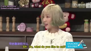 Part 1 of Taeyeon's appearance on the Chinese version of Please Take Care of My Refrigerator