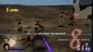 Samurai Warriors: State of War gameplay (PSP)