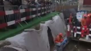 یک ساختمان 120 ساله در زوریخ 60 متر جابجا شد.