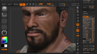 ساخت مو برای مدل های سه بعدی انسان ، چمن و پشم جانداران ( Fiber Techniques in Zbrush)
